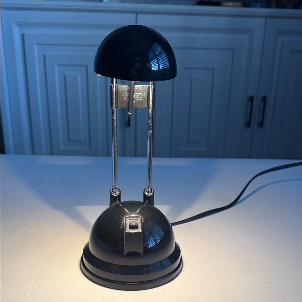 Ikea Espressivo Vintage Sleek Adjustable Black Table Lamp